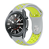 Strap-it Strap-it Bracelet sport Samsung Galaxy Watch 3 45mm (gris/jaune) Strap-it Strap-it Bracelet sport Samsung Galaxy Watch 3 45mm (gris/jaune)