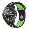Strap-it Strap-it Bracelet sport Samsung Galaxy Watch 3 45mm (violet/vert)