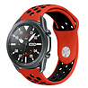 Strap-it Strap-it Bracelet sport Samsung Galaxy Watch 3 45mm (rouge/noir) Strap-it Strap-it Bracelet sport Samsung Galaxy Watch 3 45mm (rouge/noir)