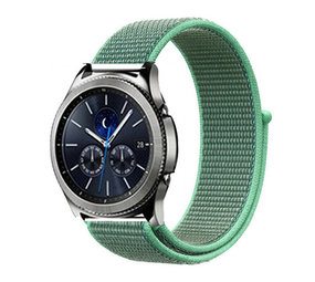 Strap-it Bracelet nylon Samsung Gear S3 (menthe)