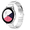 Strap-it Bracelet-it Bracelet métal Samsung Galaxy Watch Active (argent) Strap-it Bracelet-it Bracelet métal Samsung Galaxy Watch Active (argent)
