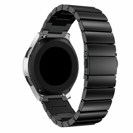 Strap-it Strap-it Bracelet métal Samsung Galaxy Watch 46mm (noir)