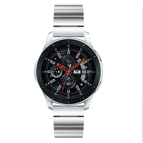 Strap-it Strap-it Bracelet métal Samsung Galaxy Watch 46mm (argent)