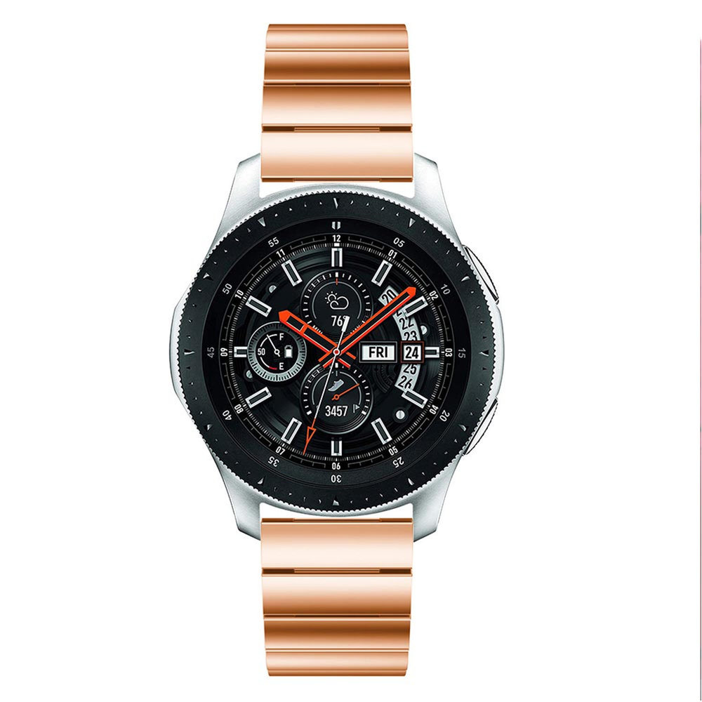 Strap-it Strap-it Bracelet métal Samsung Galaxy Watch 46mm (or rose)