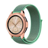 Strap-it Bracelet nylon Samsung Galaxy Watch 42mm (menthe)