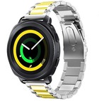 Strap-it Strap-it Bracelet acier Samsung Gear Sport (argent/or)