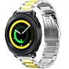 Strap-it Strap-it Bracelet acier Samsung Gear Sport (argent/or) Strap-it Strap-it Bracelet acier Samsung Gear Sport (argent/or)