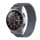 Strap-it Bracelet Milanais Samsung Galaxy Watch 46mm (gris sidéral)