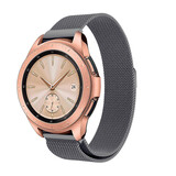 Strap-it Bracelet Milanais Samsung Galaxy Watch 42mm (gris sidéral)
