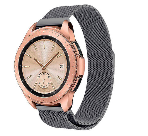 Strap-it Strap-it Bracelet Milanais Samsung Galaxy Watch 42mm (gris sidéral) Strap-it Strap-it Bracelet Milanais Samsung Galaxy Watch 42mm (gris sidéral)