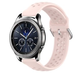 Strap-it Bracelet silicone avec trous Samsung Gear S3 (rose)