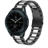 Strap-it Bracelet acier Samsung Galaxy Watch 42mm (noir/argent)