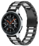 Strap-it Strap-it Bracelet acier Samsung Galaxy Watch 46mm (noir/argent)