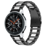 Strap-it Bracelet acier Samsung Galaxy Watch 46mm (noir/argent)