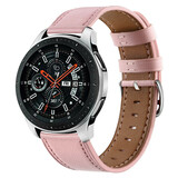Strap-it Bracelet similicuir Samsung Galaxy Watch 46mm (rose)