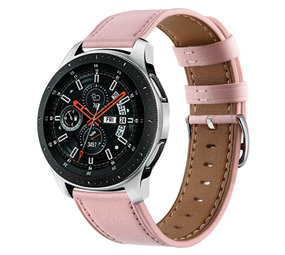 Strap-it Bracelet similicuir Samsung Galaxy Watch 46mm (rose)