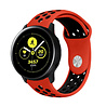 Strap-it Strap-it Bracelet sport Samsung Galaxy Watch Active (rouge noir) Strap-it Strap-it Bracelet sport Samsung Galaxy Watch Active (rouge noir)
