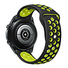 Strap-it Strap-it Bracelet sport Samsung Galaxy Watch Active (noir/jaune) Strap-it Strap-it Bracelet sport Samsung Galaxy Watch Active (noir/jaune)