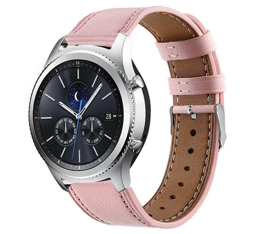 Strap-it Strap-it Bracelet cuir Samsung Gear S3 (rose) Strap-it Strap-it Bracelet cuir Samsung Gear S3 (rose)