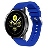 Strap-it Strap-it Bracelet silicone Samsung Galaxy Watch Active (bleu) Strap-it Strap-it Bracelet silicone Samsung Galaxy Watch Active (bleu)