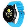 Strap-it Strap-it Bracelet silicone Samsung Galaxy Watch Active (bleu clair) Strap-it Strap-it Bracelet silicone Samsung Galaxy Watch Active (bleu clair)