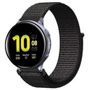 Strap-it Strap-it Bracelet nylon Samsung Galaxy Watch Active (noir)