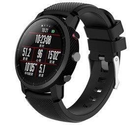 Strap-it Bracelet silicone Xiaomi Amazfit Pace (noir)