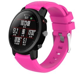 Strap-it Bracelet silicone Xiaomi Amazfit Pace (rose vif)