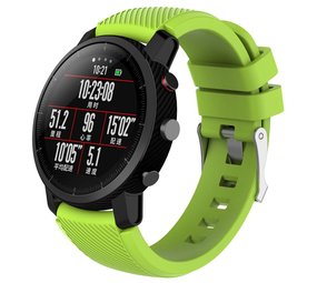 Strap-it Bracelet silicone Xiaomi Amazfit Pace (vert clair)