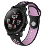 Strap-it Bracelet sport Xiaomi Amazfit Pace (noir/rose)
