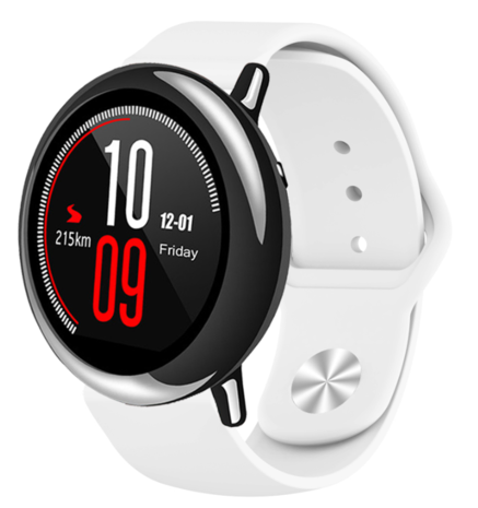 Strap-it Strap-it Bracelet sport Xiaomi Amazfit Pace (blanc)