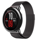 Strap-it Bracelet Milanais Xiaomi Amazfit Pace (noir)