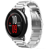 Strap-it Bracelet acier Xiaomi Amazfit Pace (argent)
