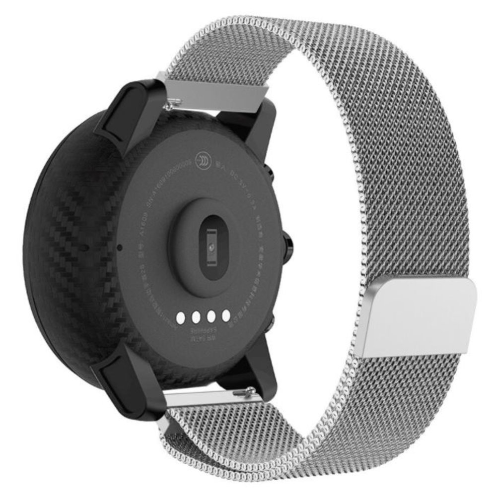 Strap-it Strap-it Bracelet Milanais Xiaomi Amazfit Stratos (argent)