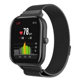 Strap-it Bracelet Milanais Xiaomi Amazfit GTS (noir)