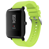 Strap-it Bracelet silicone Xiaomi Amazfit Bip (vert clair)