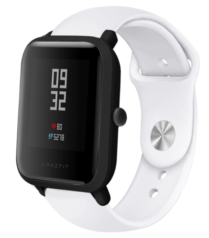 Strap-it Strap-it Bracelet sport Xiaomi Amazfit Bip (blanc) Strap-it Strap-it Bracelet sport Xiaomi Amazfit Bip (blanc)
