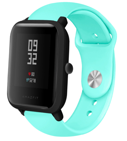 Strap-it Strap-it Bracelet sport Xiaomi Amazfit Bip (aqua)