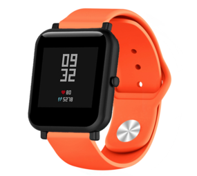 Strap-it Bracelet sport Xiaomi Amazfit Bip (orange) Strap-it Bracelet sport Xiaomi Amazfit Bip (orange)