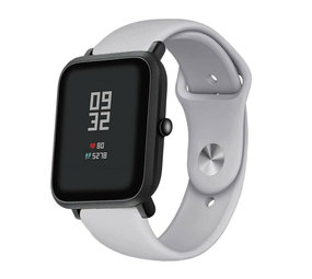 Strap-it Bracelet sport Xiaomi Amazfit Bip (gris) Strap-it Bracelet sport Xiaomi Amazfit Bip (gris)