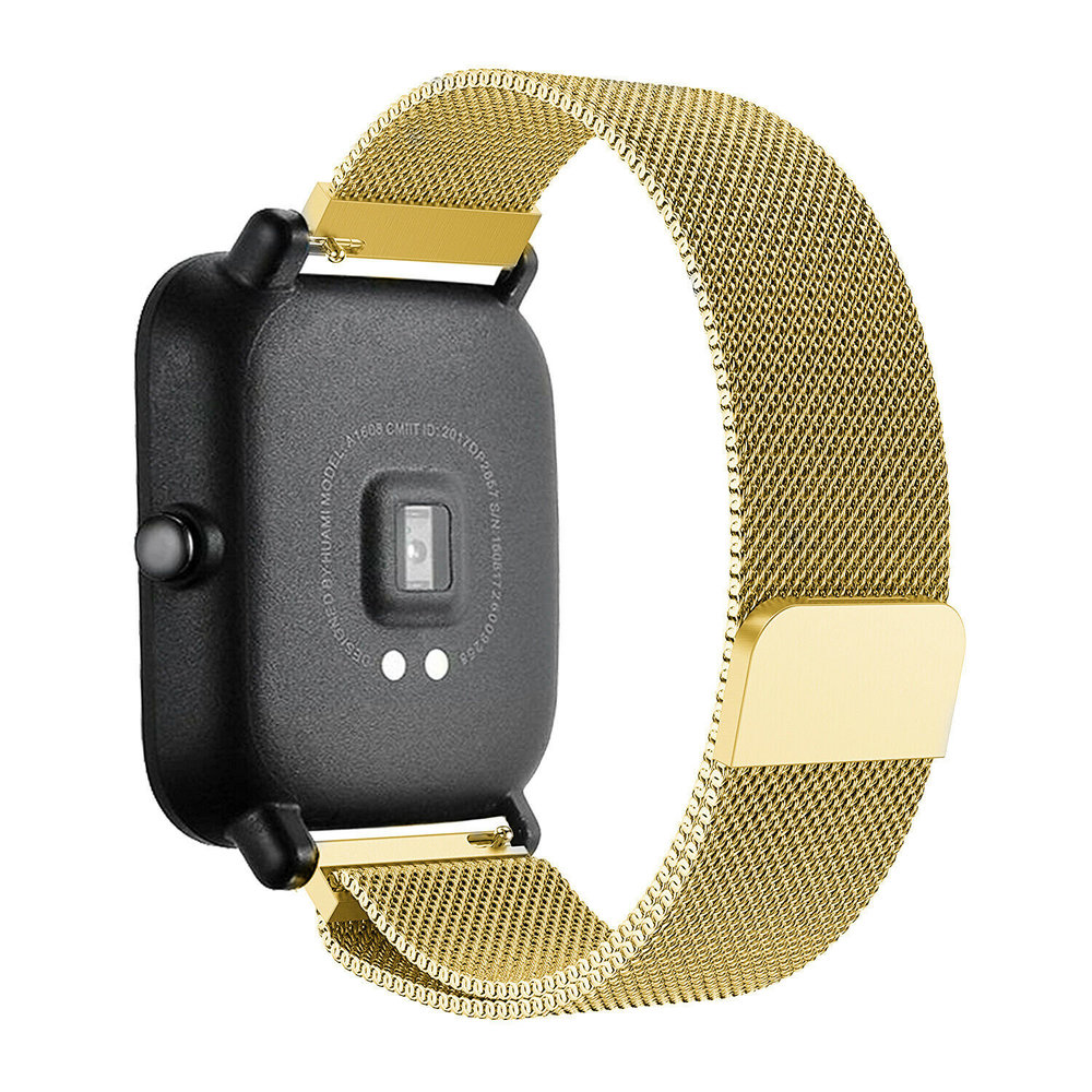 Strap-it Strap-it Bracelet Milanais Xiaomi Amazfit Bip (or)
