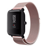 Strap-it Bracelet Milanais Xiaomi Amazfit Bip (rose)