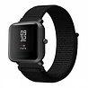 Strap-it Strap-it Bracelet nylon Xiaomi Amazfit Bip (noir) Strap-it Strap-it Bracelet nylon Xiaomi Amazfit Bip (noir)