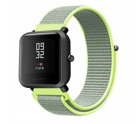 Strap-it Bracelet nylon Xiaomi Amazfit Bip (fluorescent)