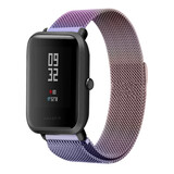 Strap-it Bracelet Milanais Xiaomi Amazfit GTS (arc-en-ciel)