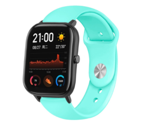 Strap-it Bracelet sport Xiaomi Amazfit GTS (aqua)