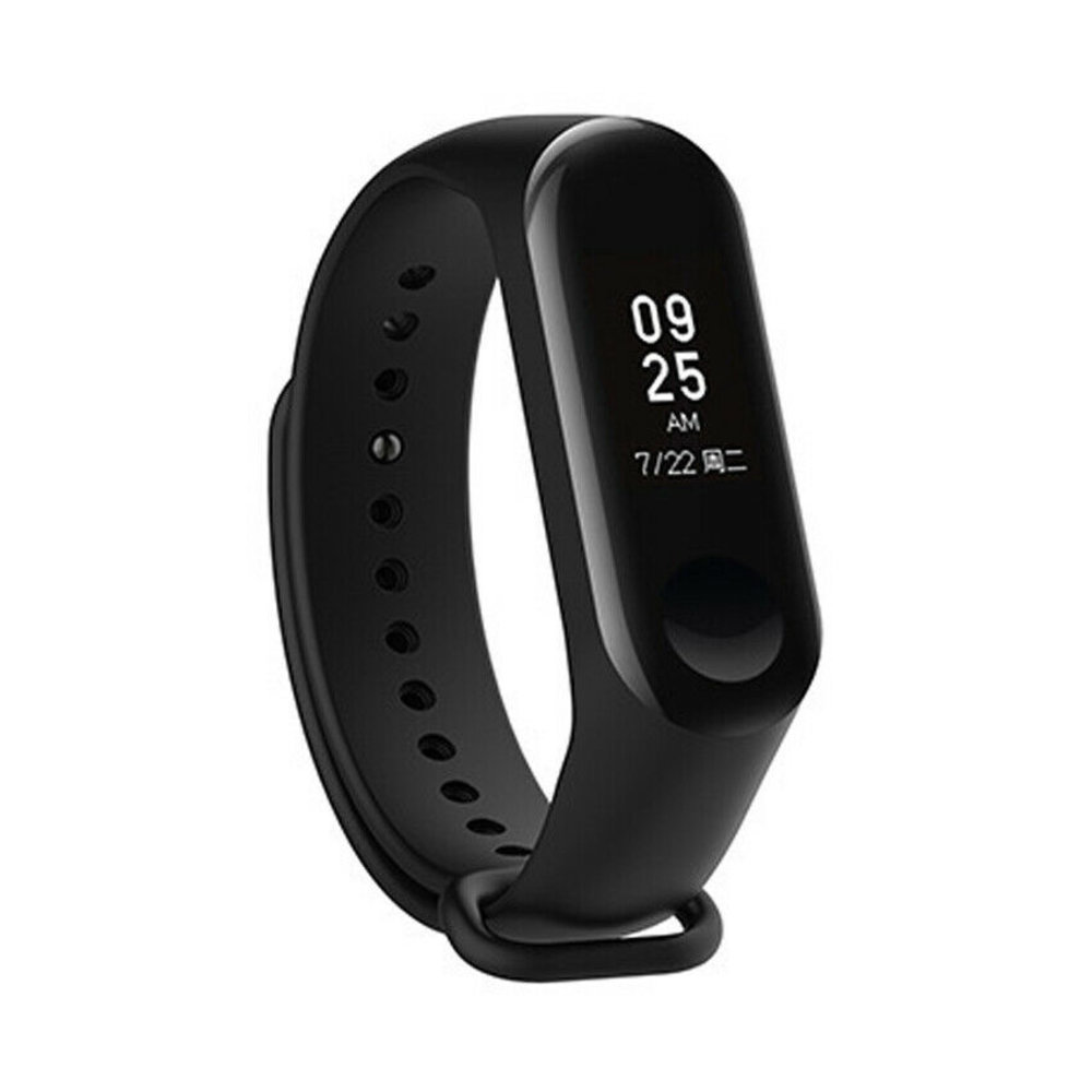 Strap-it Strap-it Bracelet silicone Xiaomi Mi Band 3/4 (noir)