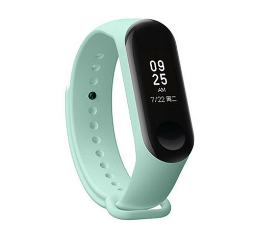 Strap-it Strap-it Bracelet silicone Xiaomi Mi Band 3 / 4 (bleu clair)