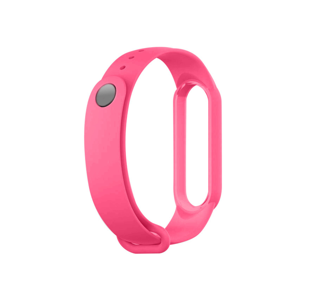 Strap-it Strap-it Bracelet  silicone Xiaomi Mi Band 5 (rose vif)