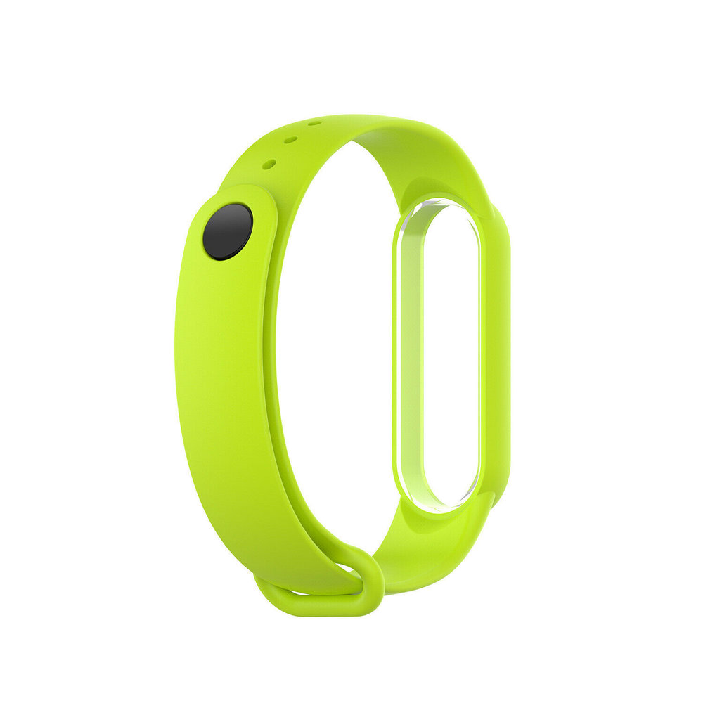 Strap-it Strap-it Bracelet  silicone Xiaomi Mi Band 5 (citron vert)